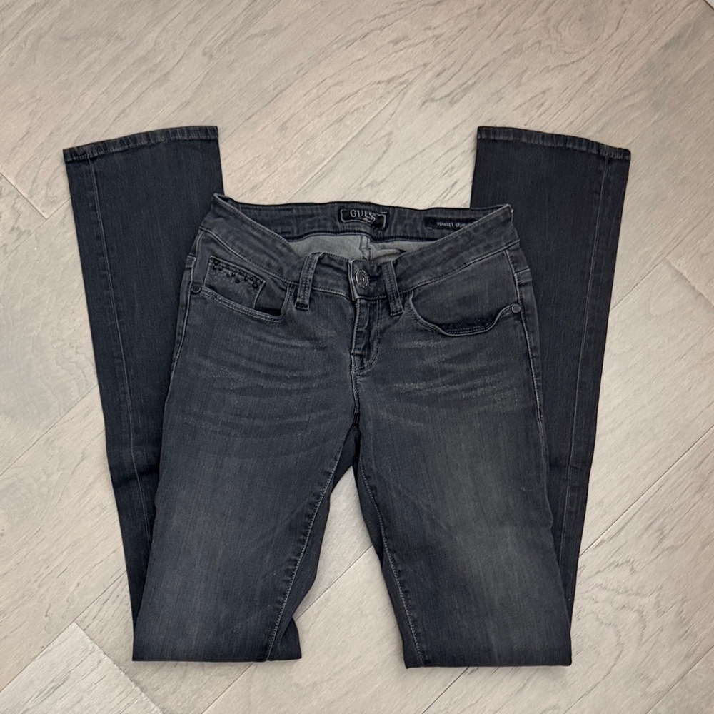 Guess Women's Skinny Jeans - Faded Black